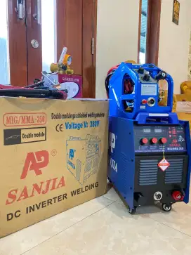 MESIN LAS MIG CO² 350A SANJIA MESIN LAS CO² GMAW MAG 3 PHASE FCAW