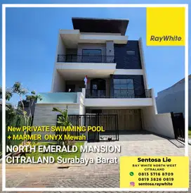 Rumah Baru North Emerald Citraland dekat Pakuwon Indah, Graha Famili