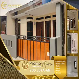 Rumah minimalis termurah hanya 185 jutaan dilokasi strategis dan Asri