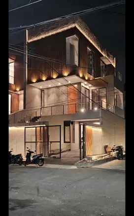 Rumah Hoek Baru 3.5 Lantai 8x14 Agung Permai Sunter hdp Barat Selatan