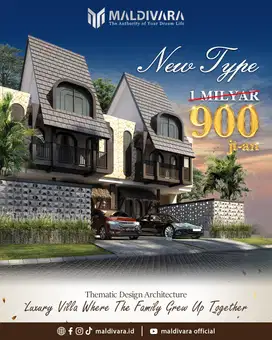 JUAL UNIT VILLA PREMIUM HARGA 900 AN DEKAT JTP 3
