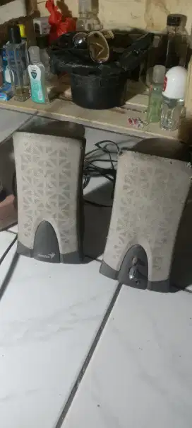 Jual speaker aktif merek Genius normal semua jamin ORI