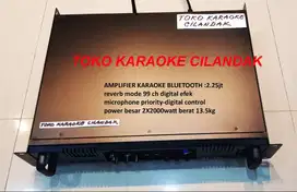 jual amplifier karaoke sudah efek digital