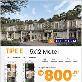 Tipe E Opra City menganti benowo Rumah Mewah Tanpa DP