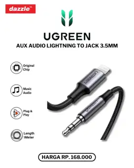 UGREEN AUX AUDIO LIGHTNING TO JACK 3.5MM