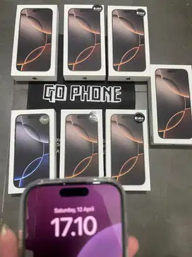 Iphone 16 pro max 256 resmi