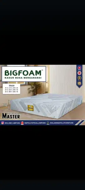 Matras bigfoam (kasur busa bergaransi)
