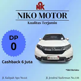 DP 0! CASHBACK 6JT! (ISTIMEWA KM60RB) CRV 1.5 TURBO 2018 AT