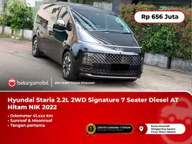 [ 7 SEATER ] Hyundai Staria 2.2L 2WD Signature Diesel AT Hitam 2022