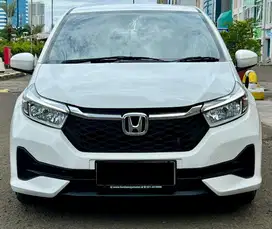 Honda Brio Satya E 2023 Antik Low KM Murah Bekas Putih Ganjil Irit