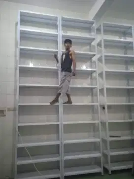 RAK BESI RAK GUDANG RAK BUKU RAK KANTOR