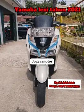 Yamaha lexi tahun 2021 cash & credit