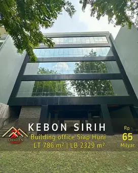 DIJUAL GEDUNG KANTOR KEBON SIRIH AREA THAMRIN
