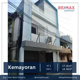 dijual cepat rumah murah pinggir jalan kemayoran jakarta pusat