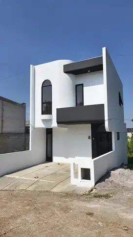 Rumah modern Santorini Custom di Cipageran Cimahi