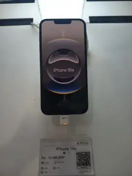 cicilan iphone 16E 128GB brand New ibox cicilan 0persen ktp saja