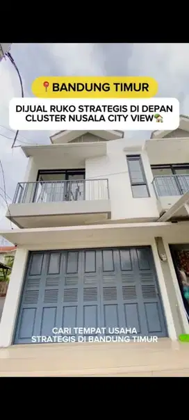 Ruko 2 lantai di CInunuk jl.Cijambe seberang BORMA, Bandung Timur