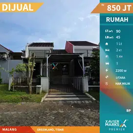 Dijual Rumah Siap Huni Minimalis Di Greenland, Tidar Malang(OLX608)