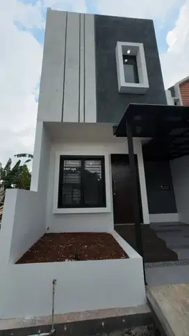 rumah 2 lantai bangunan luas 4 kamar tidur di jatiasih dekat akses tol