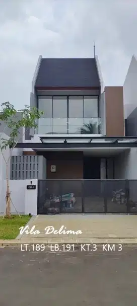 Jk339.Rumah Cantik 2 Lt di Komplek Villa Delima, Lebak Bulus, Jaksel