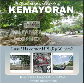 Super strategis Dijual lahan komersil di jantungnya ibukota DKI Jakart