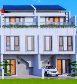 DIJUAL RUMAH CLUSTER 3 LANTAI DI TANJUNG BARAT SELATAN JAKARTA SELATAN