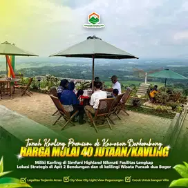 DIJUAL TANAH VILLA KEBUN