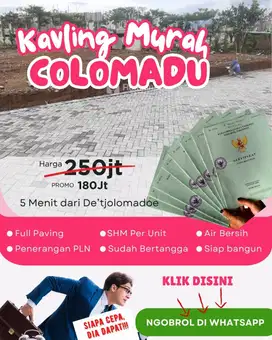 170 jutaan Kavling Dijual Murah Paling Murah se Solo Raya,