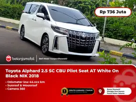 [ LOW KM ] Toyota Alphard 2.5 SC Premium Sound PS CBU IU AT 2018/2019