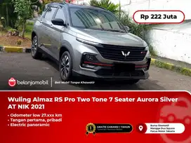 [ LOW KM ] Wuling Almaz RS Pro Two Tone 7Seater AT 2021 2022