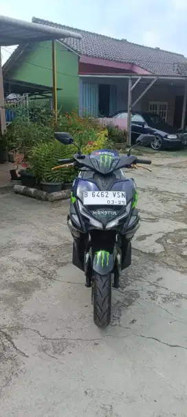 (JUAL) Aerox monster 155cc 2019 surat lengkap