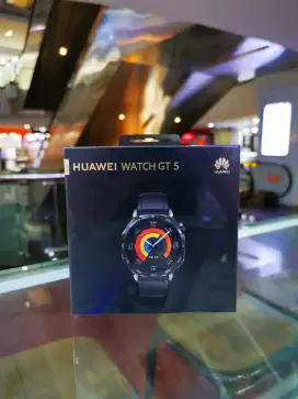 Huawei Watch Gt 5 Black Baru Garansi Resmi