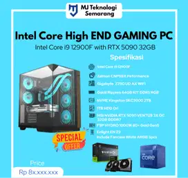 PC Gaming Intel Core i9 12900F RTX 5090 32GB GDDR7