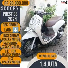 ALL NEW SCOOPY PRESTIGE 2024 SECOND LIKE NEW