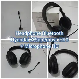 Headphone Bluetooth Hyundai - Jual Rugi Kondisi 90%