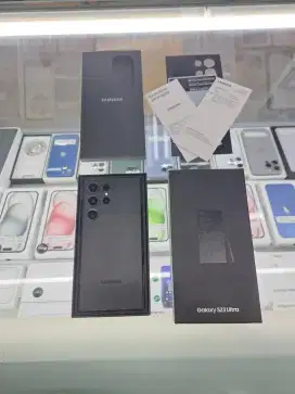 Samsung Galaxy S23 Ultra 12/512GB Black Ex SEIN Mulus Fullset Ori Nego