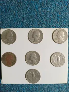 Dijual uang koin dollar