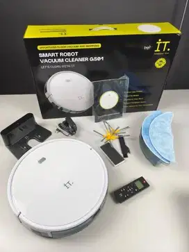 Robot vacuum cleaner merk IT GS01 bs ngepel ex garansi resmi eraspace