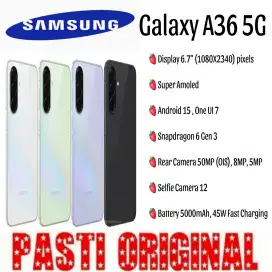 Samsung Galaxy A36 5G 8/256GB Resmi SEIN