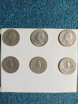 Dijual uang koin dollar