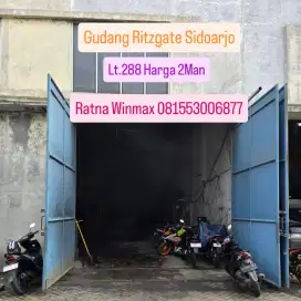 JUAL CEPAT MURAH GUDANG RITZ GATE SIDOARJO