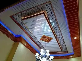 Partisi Jasa Tukang Pasang Wall Moulding Sekat Plafon PVC GRC Gypsum