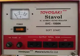 [JUAL CEPAT] STAVOL TOYOSAKI 1000VA