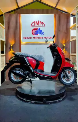 Scoopy stylish TH 2021 plat F Bogor bisa bayar via CC/ paylater