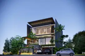 Rumah Lux Baru 3 Lantai Di Citraland Waterfront Surabaya (FF)