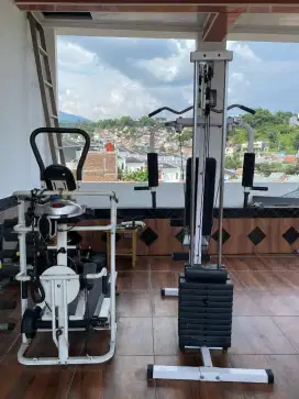 Jual treadmill dan latpulldown machine