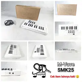 M VAVE SMK25 MIDI CONTROLLER M-VAVE SMK 25 CONTROLER KEYBOARD REKAMAN