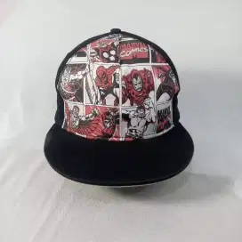 Topi Snapback Vintage Marvel Comics Superheros Fitted