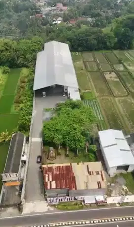 Disewakan Gudang Bisa Diperlebar Di Pinggir Jalan Ringroad Barat