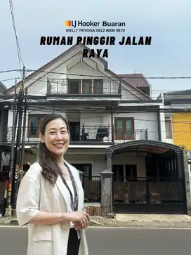Miliki rumah 3 lantai yang asri Malaka Sari Duren Sawit, Jakarta Timur